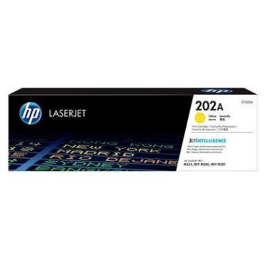 Imagem de Cartucho De Toner Original Hp 202a Amarelo Laserjet Cf502a