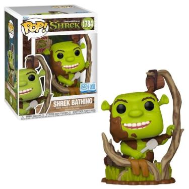 Imagem de Funko Pop! Movies #1784, Shrek tomando banho na lama, boneco de vinil colecionável
