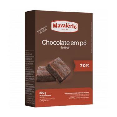 Imagem de Chocolate Em Pó 70% Cacau Mavalério 200g