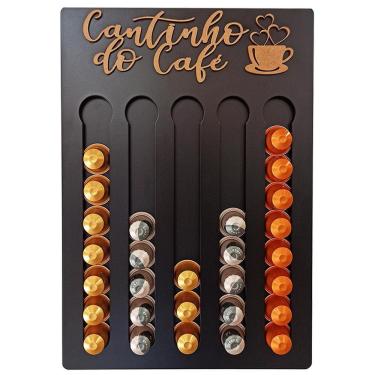 Imagem de Porta Cápsulas Nespresso - Preto - Cantinho Do Café