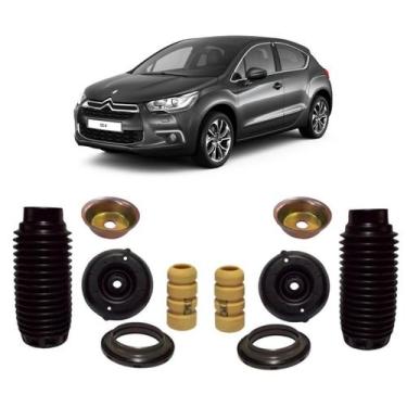Imagem de Kit Coxim Batente Amortecedor Dianteiro Citroen Ds4 2012/... - Solupe 