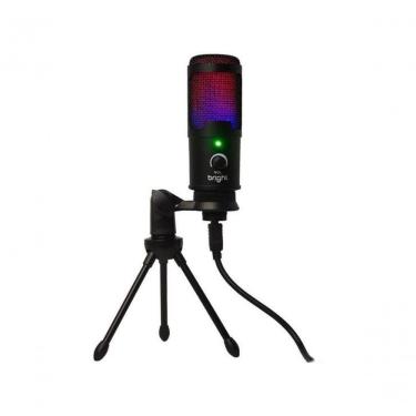 Imagem de Microfone De Mesa Bright Streamer Rgb