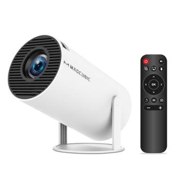 Imagem de Magcubic Mini Projetor Portátil Com Android 11, 4K 1080P Full HD 200ANSI 8000L, WiFi 5G Bluetooth 5.0, Cinema 180° Rotativo Para TV Stick