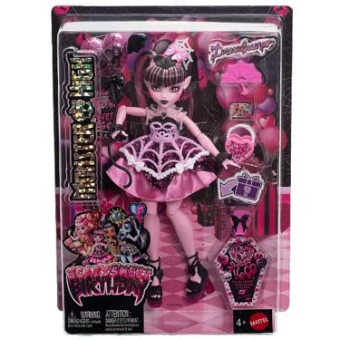Imagem de Monster High Core Aniversario Monstruoso Boneca Draculaura 28 Cm C/ Acessorios - Mattel