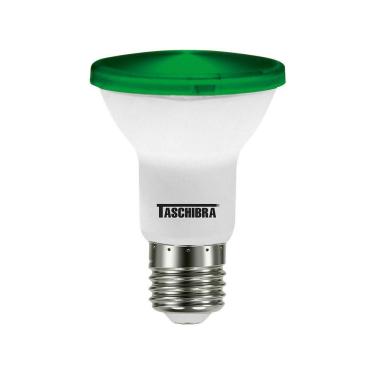 Imagem de Lâmpada Led Taschibra Par 20 E27 Ip65 Verde Bivolt