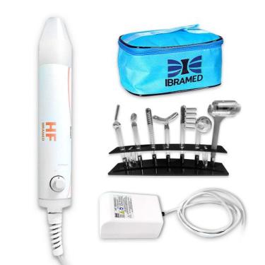 Imagem de HF Alta frequência + Jogo de Eletrodos + Suporte - Ibramed