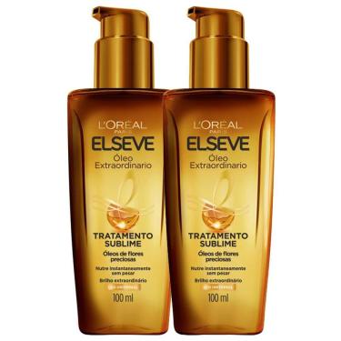 Imagem de Kit 2 Óleo Extraordinário Tratamento Reconstrutor Elseve L`Oréal Paris 100ml