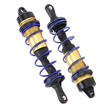 Imagem de Domary 2pcs Choques Absorvendo Dampers Fortes Suspensão 1/8 RC Remote Control Car (Ouro)