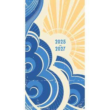 Imagem de Agenda de bolso 2026: Agenda de bolso mensal de dois anos (29 meses): agosto de 2025 - dezembro de 2027, 16,5 cm x 9 cm - Sol e mar