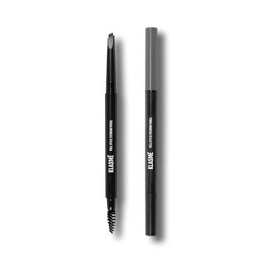 Imagem de Full Style Eyebrow Pencil Gray – Lapiseira Retrátil para Sobrancelhas à Prova d’Água com Escovinha | Klasmē Cosmetics