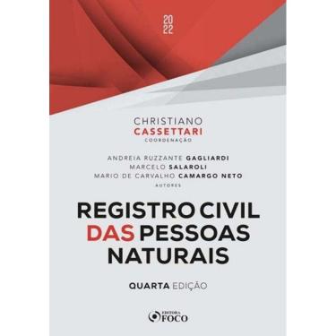Imagem de Registro Civil Das Pessoas Naturais - 4ª Ed - 2022