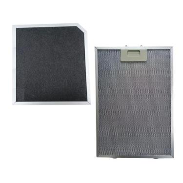 Imagem de 1 Tela Filtro Aluminio + 1 Carvão Coifa Fischer Talent 60cm