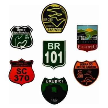 Imagem de Kit Adesivos U.v. Expedição Viagens Serra Catarinense.