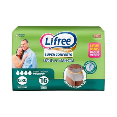Imagem de Fralda Adulto 1 Pacote Tamanho GXG Lifree Super Conforto