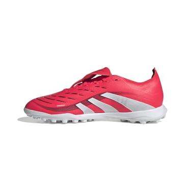 Imagem de Chuteira Adidas Society Predator League Fold-Over Vermelho e Branco - Masculino - 44 - Vermelho