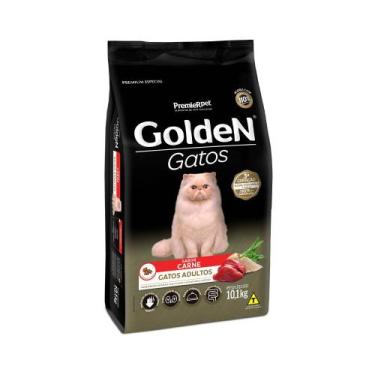 Imagem de Ração Gatos Adultos Carne 10,1kg PremieR Golden G. - PremierPet