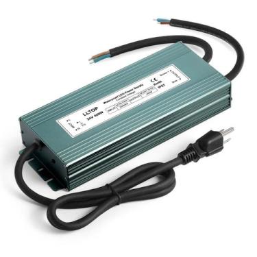 Imagem de Controlador de LED LLTOP 400W 110V/120V AC a 24V DC 16,6A IP67