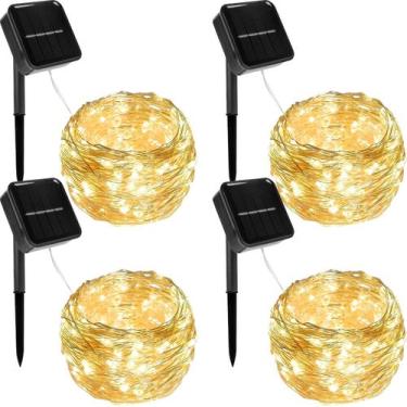 Imagem de Luzes solares de corda Twinkle Star 4x120 LED 14 m à prova d'água