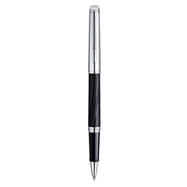 Imagem de Caneta Roller Ball Waterman Hemisphere Luxo Negra/ Prata Ct S0921210, Waterman, S0921210, N/A