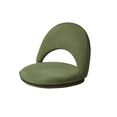 Imagem de Cadeira dobrável, sofá espreguiçadeira para sala de estar, cama, sala de leitura - Almofada de assento acolchoada dobrável portátil com encosto para adultos, adolescentes, dormitório, apartamento