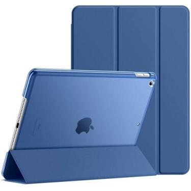 Imagem de Capa JeTech para iPad 9,7" (2018/2017) de 6ª e 5ª geração - azul marin
