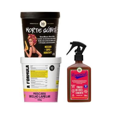 Imagem de Lola A Fórmula Máscara 450ml + Morte Súbita Máscara 450ml + Rapunzel T
