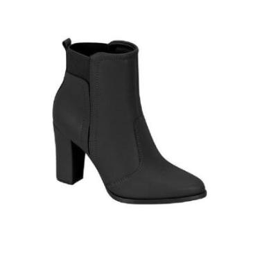 Imagem de Bota Beira Rio Feminino Napa Berlim Salto Medio 9043 133-Feminino