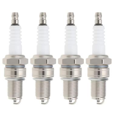 Imagem de Micro Traders 4 velas de ignição F7TC compatíveis com gerador de energia Güde GSE950, para trator ATV Dirt Bike Go Kart Moped Scooter