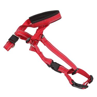 Imagem de Phefop Cabresto de Cabeça de Cachorro, Coleira de Nylon Ajustável, Evita Puxar para Cães de Médio a Grande Porte (L)