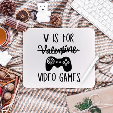 Imagem de Mouse pad para presentes de videogame, presentes de jogos para meninos e homens, mousepads para casa, escritório, dormitório, laptop, computador, acessórios de mesa, suprimentos, 21 x 19 cm