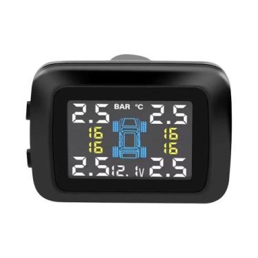 Imagem de Sistema De Monitoramento De Pressão Dos Pneus Do Carro Alarme Com Cone