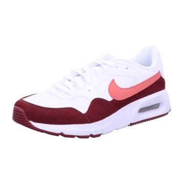 Imagem de NIKE Tênis feminino de cano baixo W Air Max Sc, Branco Adobe Team Vermelho, 34 BR