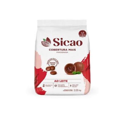 Imagem de Cobertura Mais Ao Leite Gotas 2kg Sicao