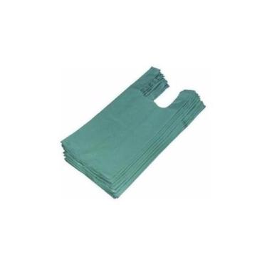 Imagem de Sacola Reciclada 40x50 Verde C/ 5kg Lojas - Higipack