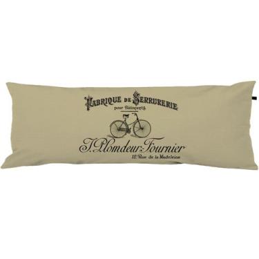 Imagem de Capa Para Travesseiro De Corpo Body Pillow 40x130cm Vintage French 01 