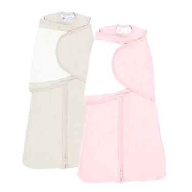 Imagem de littogoose Saco de dormir de 0,5 TOG, cobertor ajustável de 3 vias para bebês e recém-nascidos, saco de dormir para 0 a 6 meses