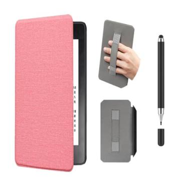 Imagem de Akacy Textura de tecido com alça Capa para Amazon Kindle paperwhite geração 10ª (versão 15.2 cm 2018), modelos PQ94WIF. capa fina e leve, segura para água (2)