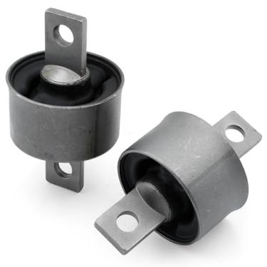 Imagem de Bucha de braço de controle traseiro de suspensão adequada para Dodge Caliber Jeep Compass Patriot Mitsubishi Lancer Outlander 2003-2020 Conjunto de 2 substituições 4120A125 MN101430 4125A062