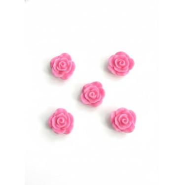 Imagem de Kit 50 Sabonetes Decorativos Rosa em Glicerina Perfumados Essência Mamãe Bebê Lembrancinhas para Aniversário, Batizado, Chá e Eventos (50, Rosa bebê)