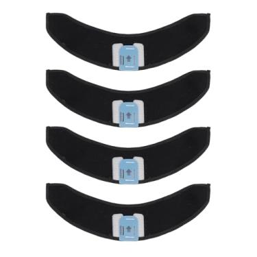 Imagem de Yosoo 4 Peças de Esfregões de Reposição, Esfregões de Microfibra Laváveis ​​para Aspirador de robô J7 J7 + J9 +, Com Forte Absorção de água para Pisos de Madeira de Mármore