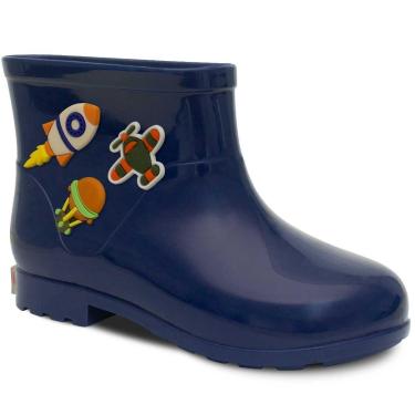 Imagem de Bota Infantil Galocha Masculina Nº 21ao26 Menino Aereo 09.32-Masculino