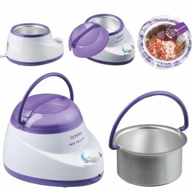 Imagem de Kit Depilação Termocera Panelinha Aquecedora Cera Quente500G