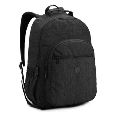 Imagem de Mochila Escolar Juvenil Bolsa Grande Feminina Menina Crinkle-Unissex