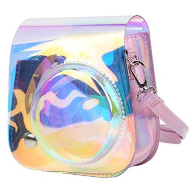 Imagem de Ymiko Saco de Estilingue de PVC Transparente para Câmeras Instantâneas Portáteis, Estojo Protetor de Armazenamento para Mini Dispositivos Fotográficos