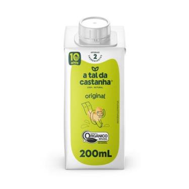 Imagem de Bebida Vegetal de Castanha de Caju Original A Tal Da Castanha 200ml