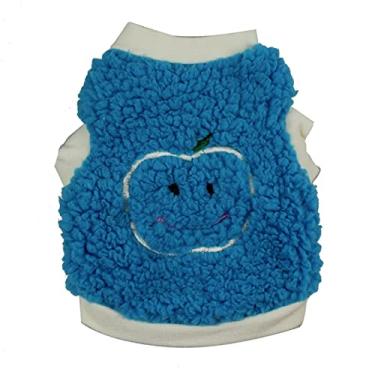 Imagem de Colete de Fleece Algodão para Cães no Inverno Casaco Pet Aconchegante e Quente Roupa Filhote Macia Impermeável ao Vento Leve Roupas Tempo Frio Atividades Indoors Pequenos Médios Grandes