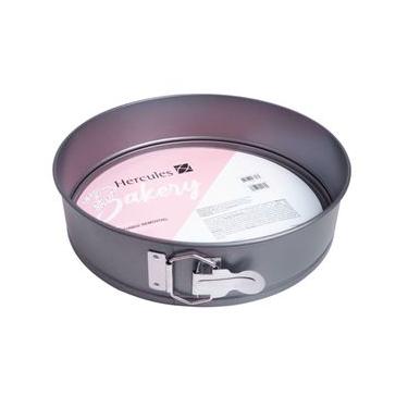 Imagem de Forma Para Torta Bakery Redonda Fundo Removível Em Aço Carbono 23Cm - Hercules