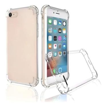 Imagem de Genérico, Capinha Protetora Transparente Anti-shock Para iPhone 7/8+ Cor:Transparente