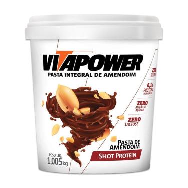Imagem de Pasta De Amendoim Vitapower Integral Shot Protein 1kg