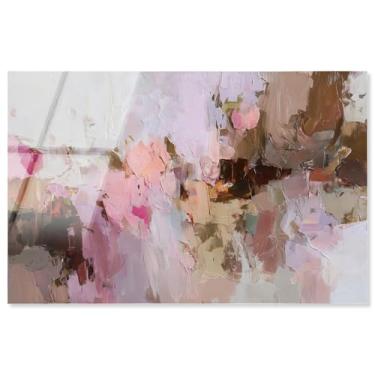 Imagem de Creamy Rose Palette I Impressão acrílica rosa arte de parede por Art Remedy, pronto para pendurar, 76 x 50 cm